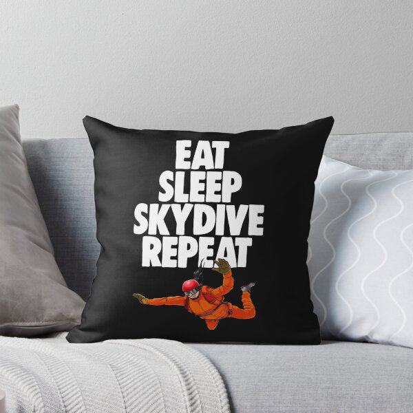 Item preview, Eat Sleep Skydive Repeat Orange designed and sold by Bendthetrend.