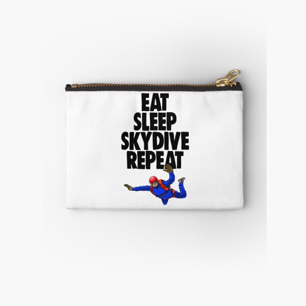 Item preview, Eat Sleep Skydive Repeat Blue designed and sold by Bendthetrend.