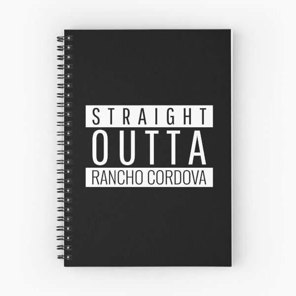 Item preview, Straight Outta Rancho Cordova California designed and sold by Teelogic.