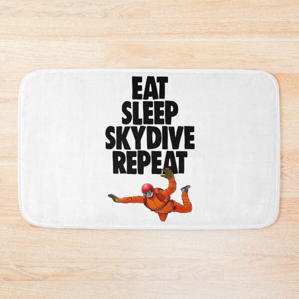 Item preview, Eat Sleep Skydive Repeat Orange designed and sold by Bendthetrend.