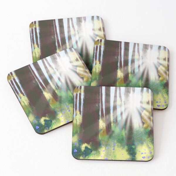 Item preview, A Nice Forest with a Sun and some Flowers designed and sold by TheFishPerson.