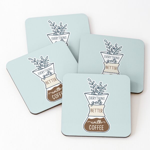 Item preview, Everything gets better with coffee designed and sold by timesnewalli.
