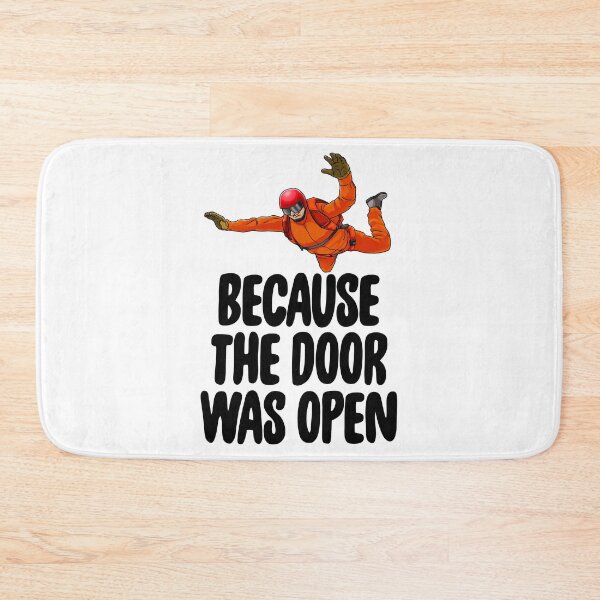 Item preview, Because The Door Was Open Orange designed and sold by Bendthetrend.