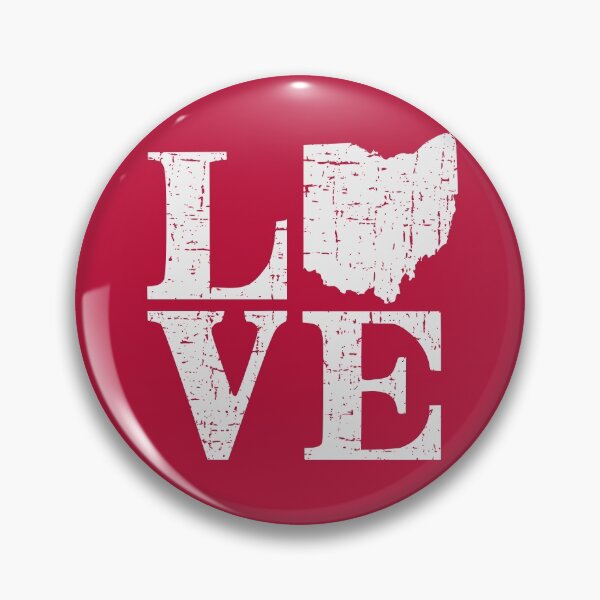 Item preview, Love Ohio Vintage OH Buckeye State Pride designed and sold by pixeljamz.