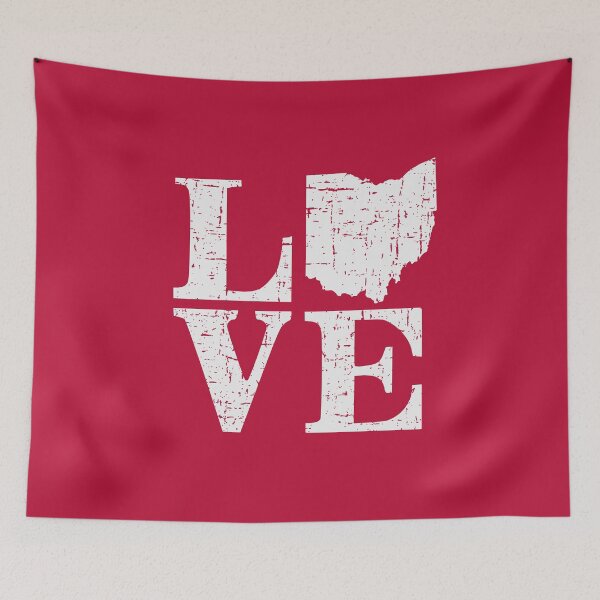Item preview, Love Ohio Vintage OH Buckeye State Pride designed and sold by pixeljamz.