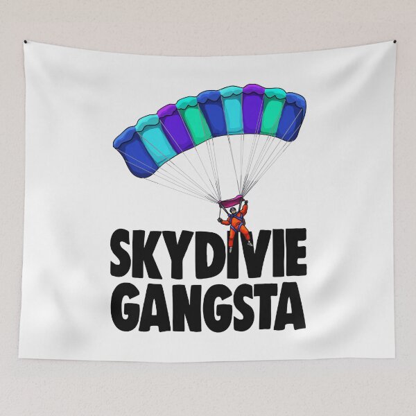 Item preview, Skydivie Gangsta Orange designed and sold by Bendthetrend.