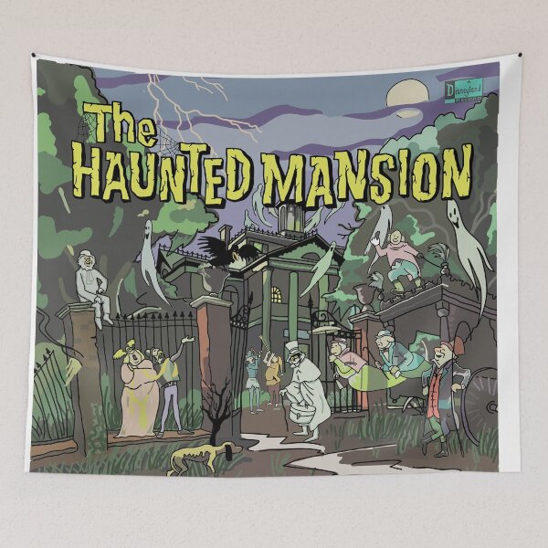 Item preview, The Haunted Mansion designed and sold by CHEEZE Art & Apparel.