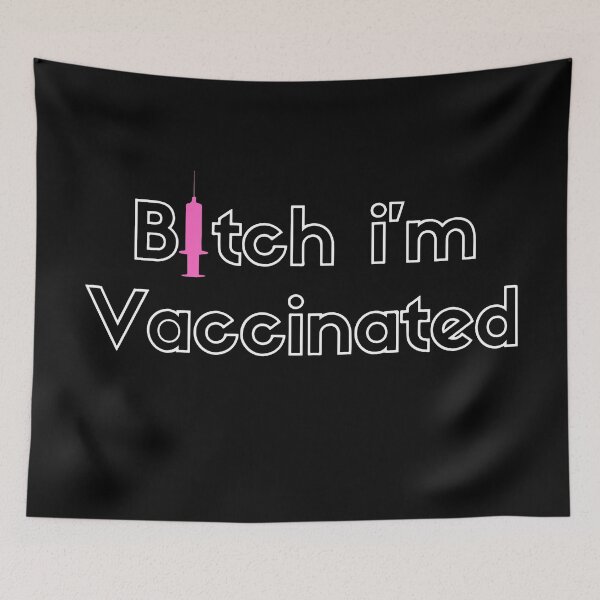 Item preview, Vaccinated Check designed and sold by gerafuckinnoise.