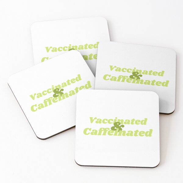 Item preview, Vaccinated & Caffeinated designed and sold by cherryblue.