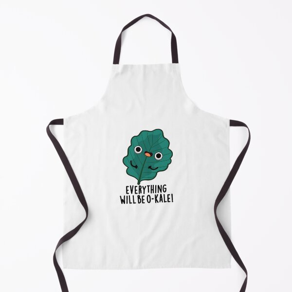 Item preview, Everything Will Be O-kale Funny Veggie Puns designed and sold by punnybone.