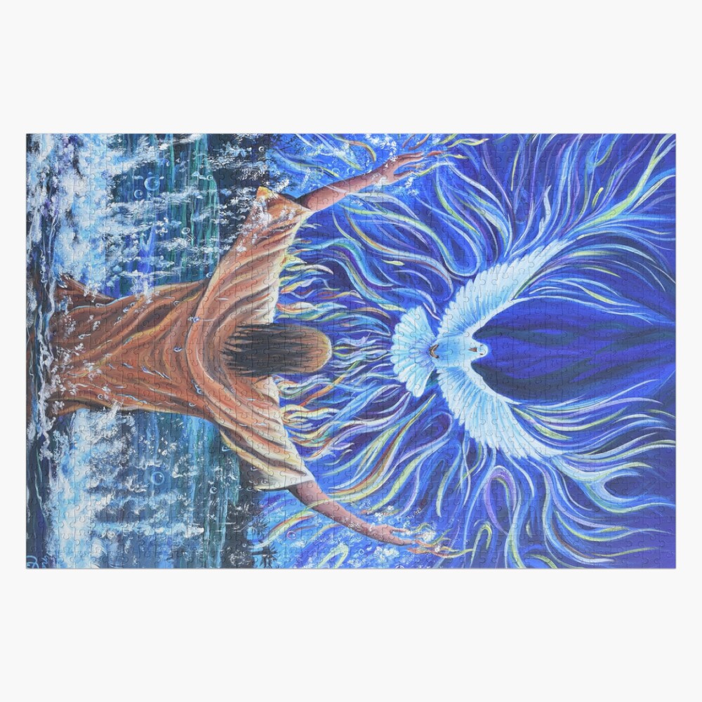 Holy Fire Baptism Jigsaw Puzzle