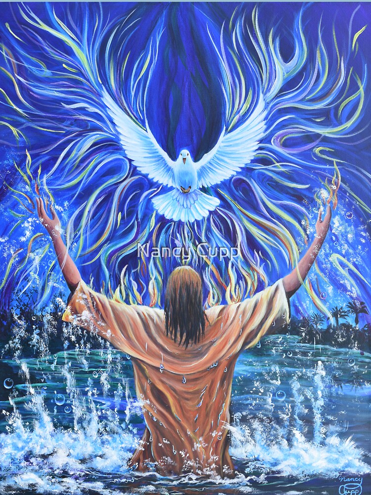 Holy Fire Baptism by NanSees-Art