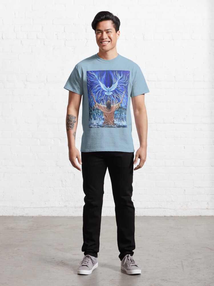 Alternate view of Holy Fire Baptism Classic T-Shirt