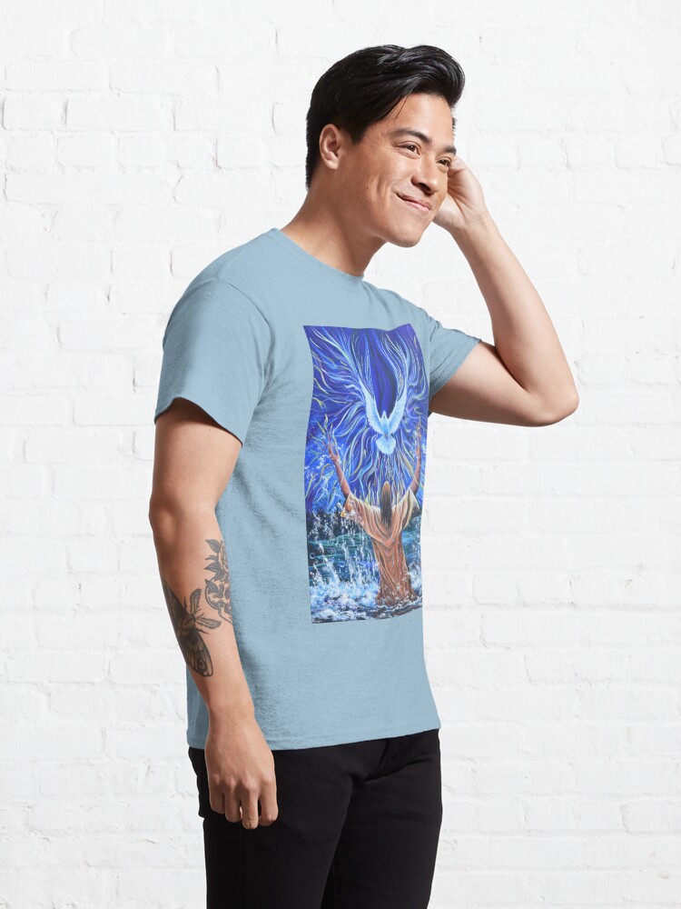 Alternate view of Holy Fire Baptism Classic T-Shirt