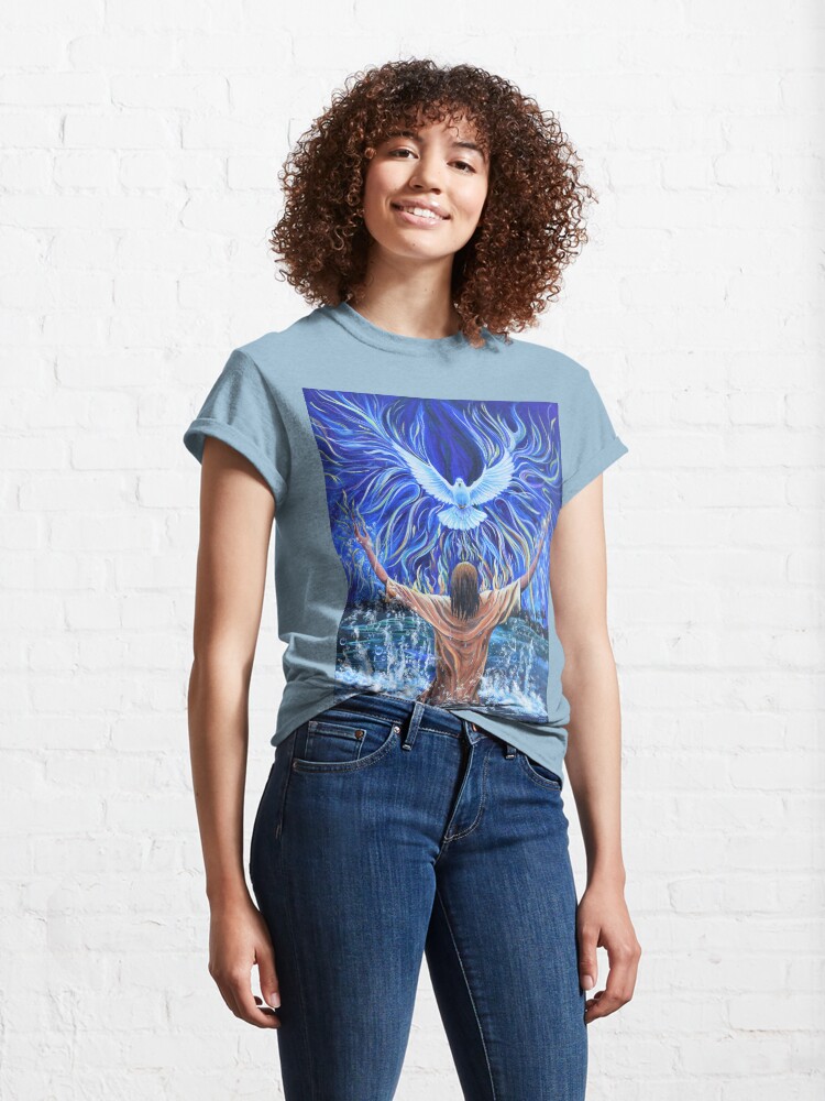 Alternate view of Holy Fire Baptism Classic T-Shirt