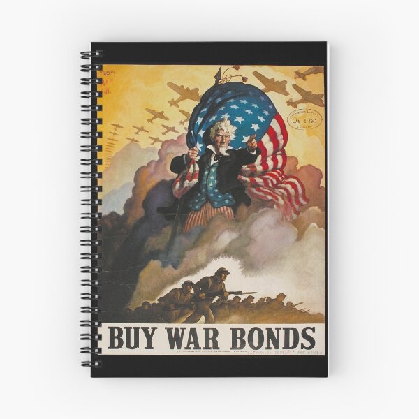 Item preview, Vintage Propaganda Poster - Buy War Bonds - WWII designed and sold by Christienne.