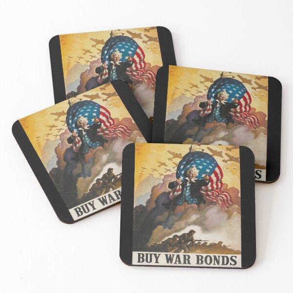 Item preview, Vintage Propaganda Poster - Buy War Bonds - WWII designed and sold by Christienne.