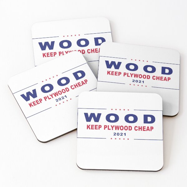 Item preview, Keep Plywood Cheap 2021 Election Sign designed and sold by CanuckDesigns.