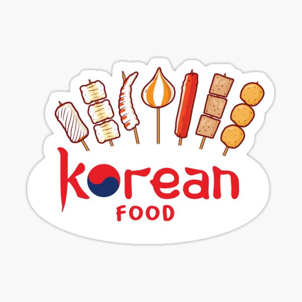 i-love-korean-food-korean-food-sticker-for-sale-by-nurlaily-redbubble