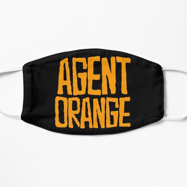 Agent Orange Face Masks Redbubble