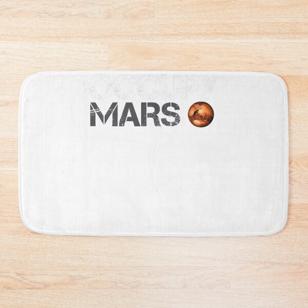 Item preview, Occupy Mars White _600 designed and sold by NoraRenner.