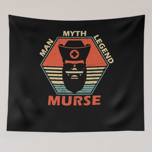 Item preview, Murse Funny Male Nurse designed and sold by American-Proud.