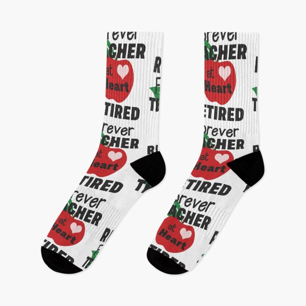 Item preview, Retired Teacher Forever at Heart Gifts Souvenirs designed and sold by Nzgiftsandmore.