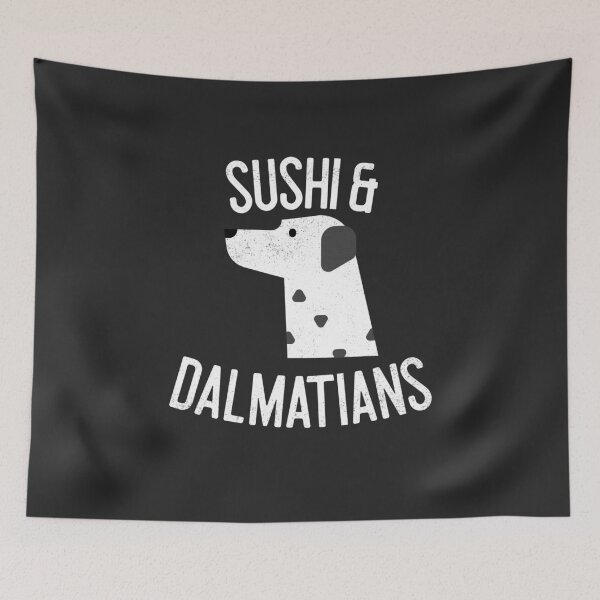 Item preview, Sushi & Dalmatians Dog Lover Gift designed and sold by EricJP.