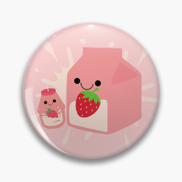 Artikelvorschau, Kawaii Erdbeermilch entworfen und verkauft von ReyelsArt.