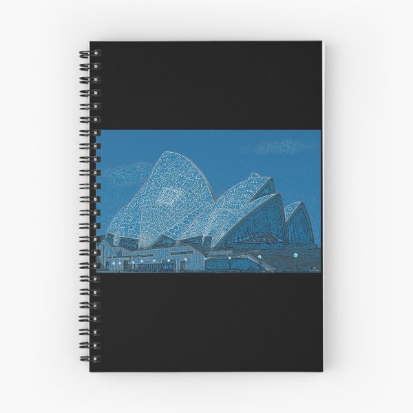 Item preview, Opera House Stylized Artwork designed and sold by janraydesigns.
