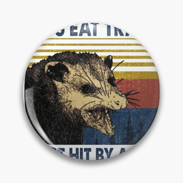 Item preview, Opossum Lets Eat Trash  Get Hit By Car Vintage _781 designed and sold by NoraRenner.