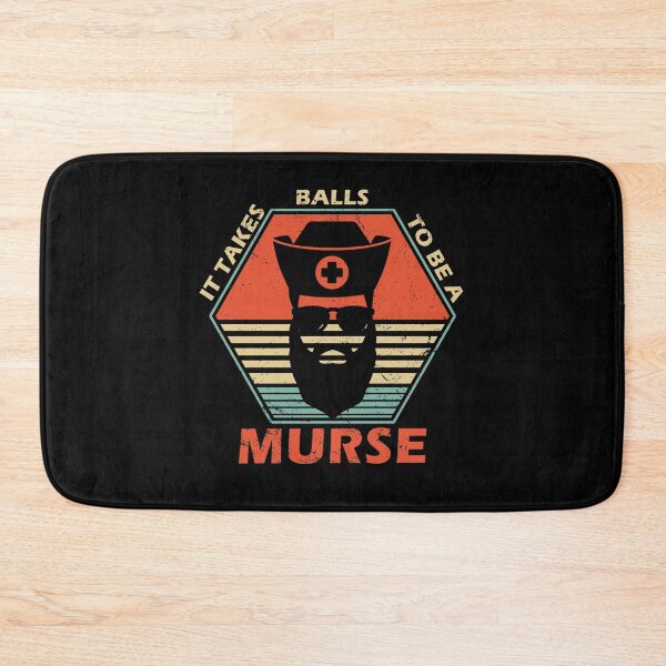Item preview, Murse Funny Male Nurse - It Takes Balls designed and sold by American-Proud.