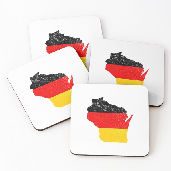 Item preview, Wisconsin German Flag Heritage designed and sold by MinnesotApparel.