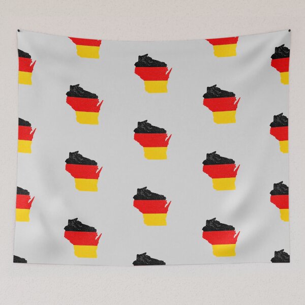 Item preview, Wisconsin German Flag Heritage designed and sold by MinnesotApparel.