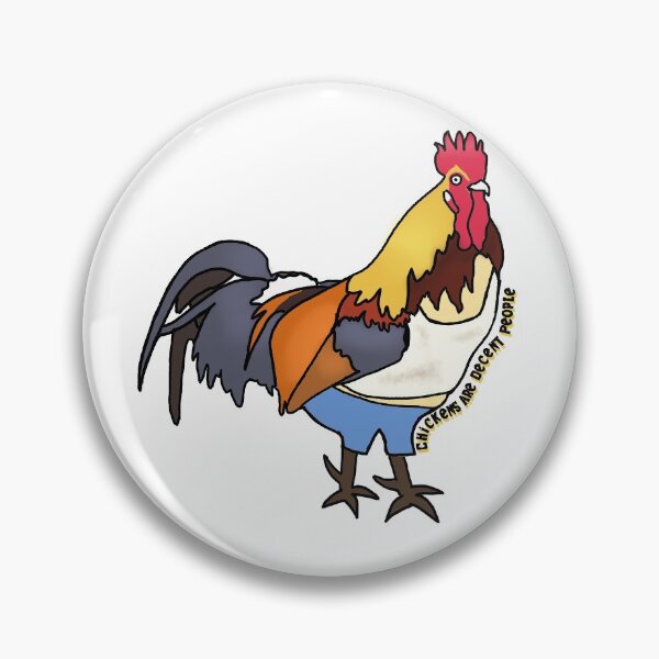 Item preview, Chickens Are Decent People (Side Lettering) designed and sold by LavenderChai.