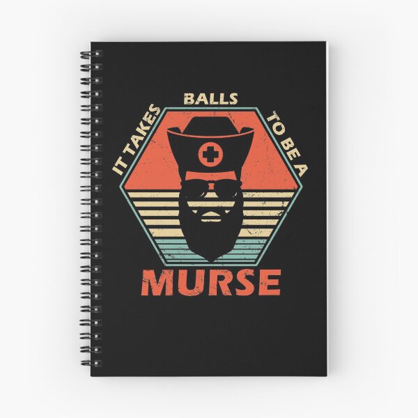 Item preview, Murse Funny Male Nurse - It Takes Balls designed and sold by American-Proud.