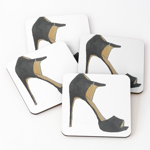 Item preview, Black high heels designed and sold by Solybowie.