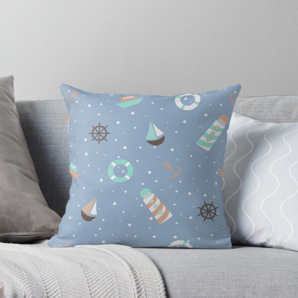 Item preview, Nautical Dreams (Cerulean) designed and sold by feivours.