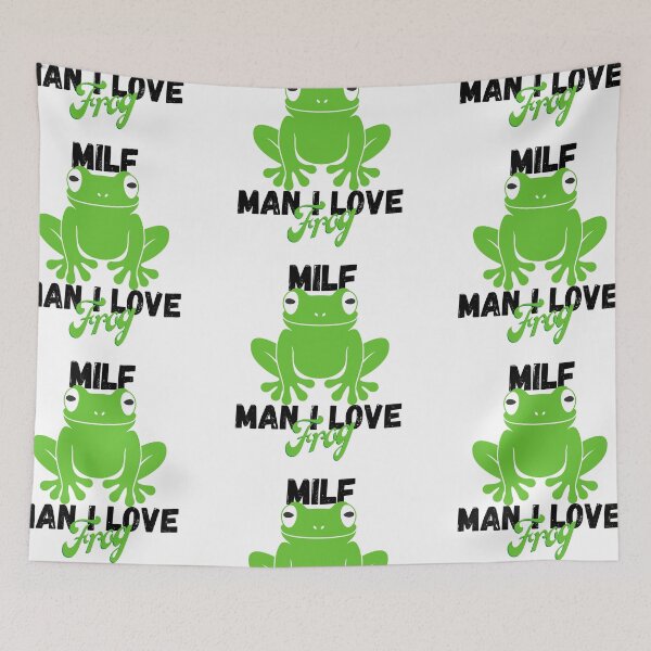 Item preview, Man I Love Frogs designed and sold by Gamers Hub.