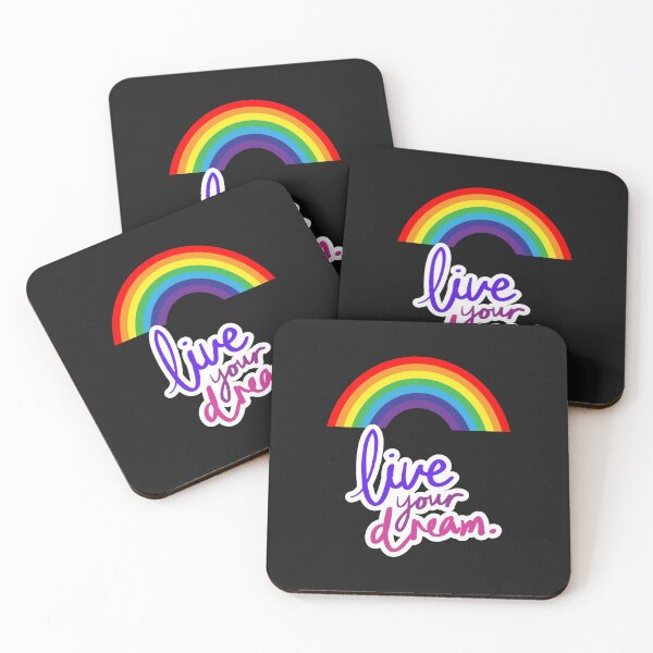 Item preview, Live Your Dream Rainbow designed and sold by BhavyaBathla.