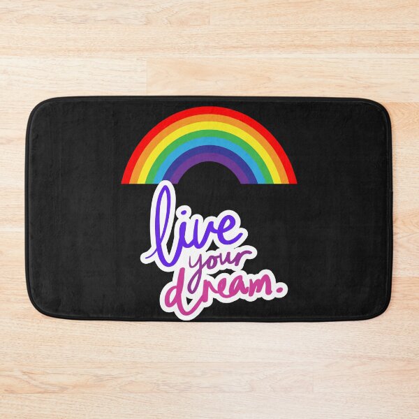 Item preview, Live Your Dream Rainbow designed and sold by BhavyaBathla.