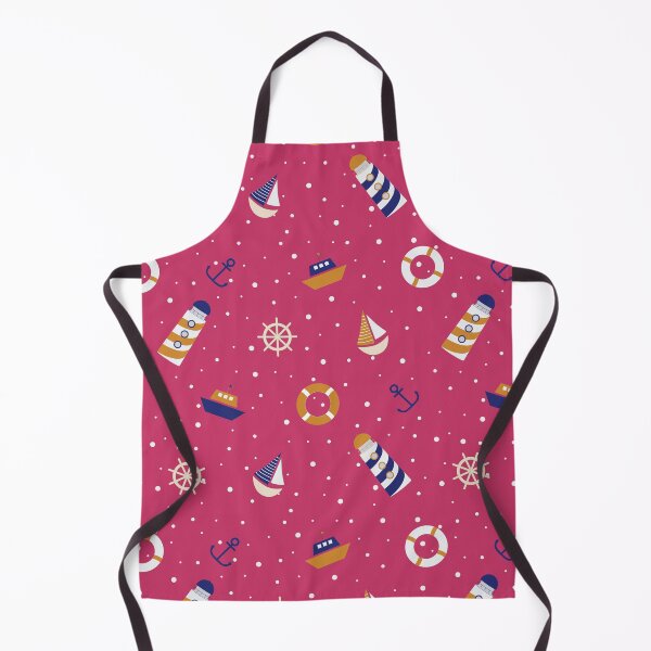 Item preview, Nautical Dreams (Raspberry) designed and sold by feivours.