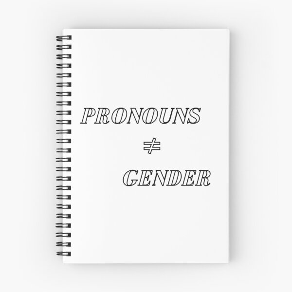 Item preview, Pronouns not equally gender_533 designed and sold by NoraRenner.