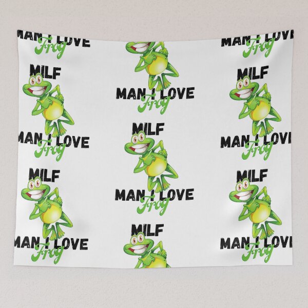 Item preview, Man I Love Frogs designed and sold by Gamers Hub.