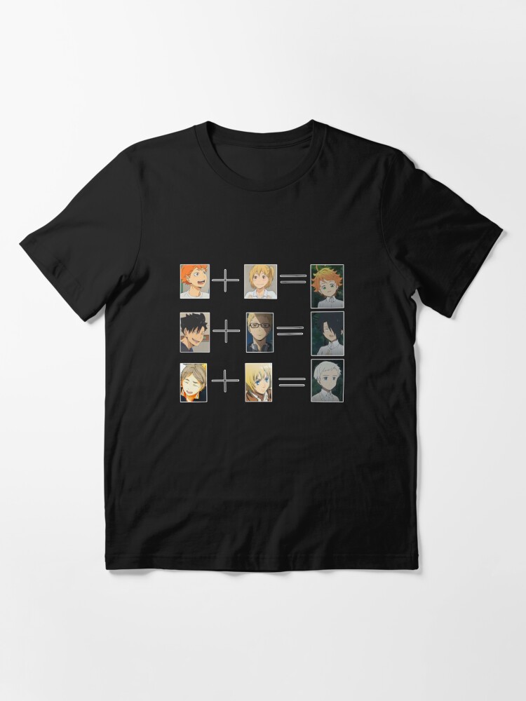 The Promised Neverland Characters With Haikyuu Characters Shirt