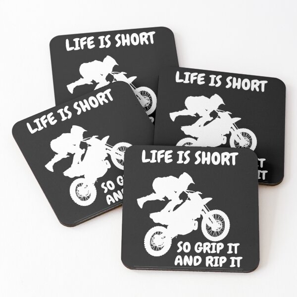 Item preview, LIFE IS TOO SHORT. SO GRIP IT AND RIP IT designed and sold by creativelittleo.