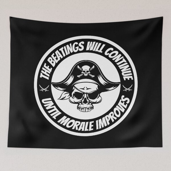 Item preview, The Beatings Will Continue Until Morale Improves designed and sold by Locktavia.