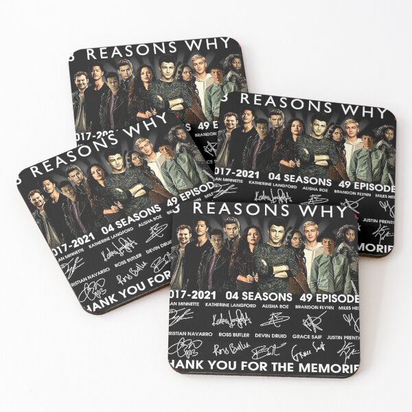 Item preview, 13 Reasons Why Members Signature And Thank You For The Memories Shirt designed and sold by GracielaWunsch.