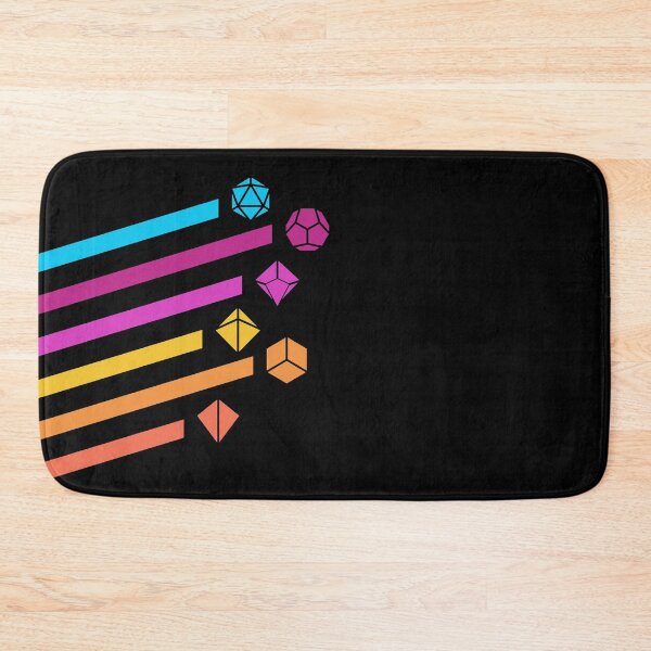Item preview, Retrowave Polyhedral Dice Set Ray designed and sold by pixeptional.