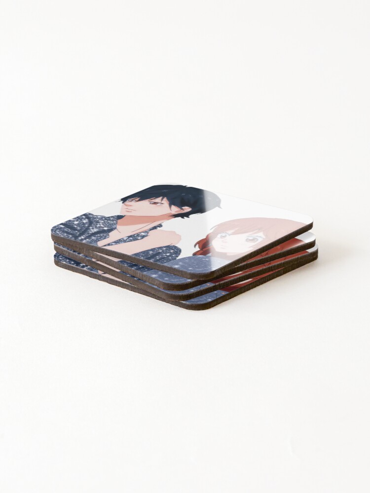 Thumbnail 4 of 5, Coasters (Set of 4), Ao Haru Ride Blue Spring Ride designed and sold by NormaBrown1.